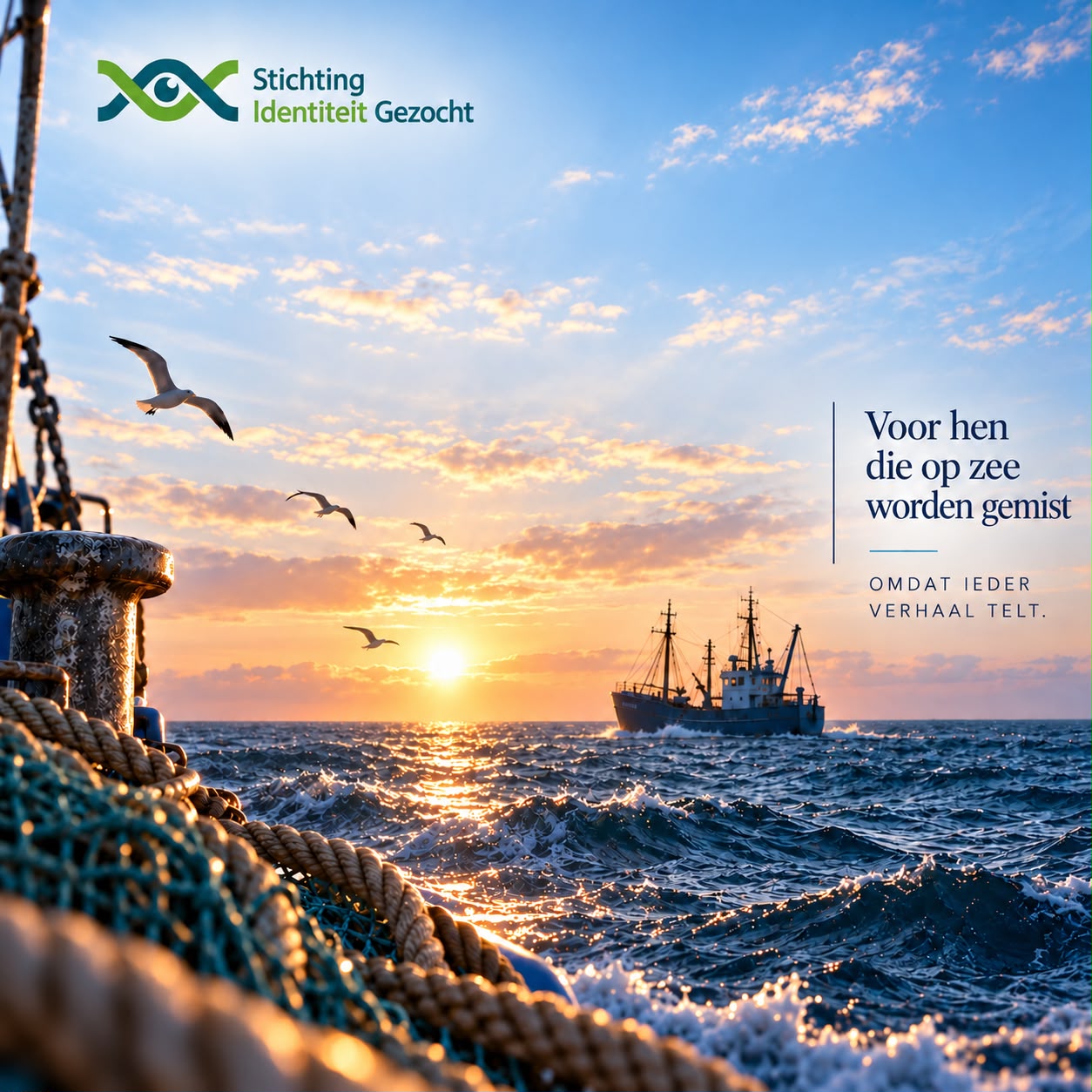 Stichting Identiteit Gezocht op het Holland Fisheries Event!